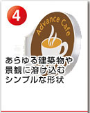 電飾スタンド看板 アルミサイン